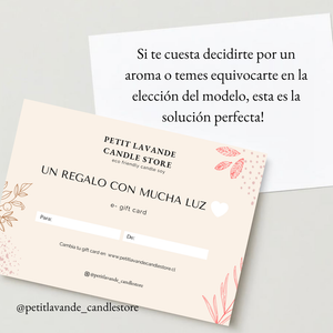 Tarjeta Regalo