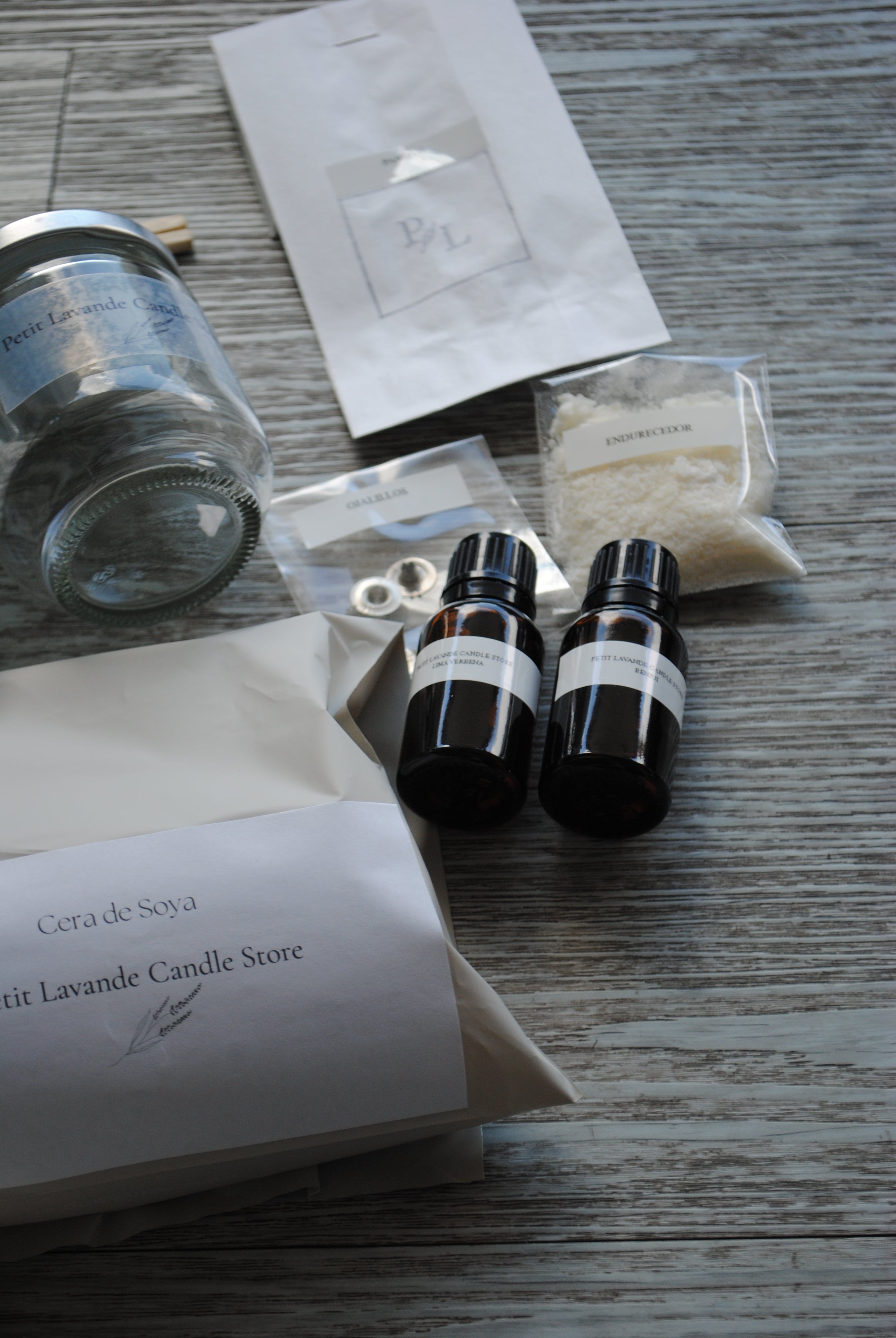 Kit de inicio + Curso Velas de Soya Digital